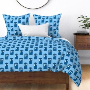 Police Box Space Time Doctor Bedding Set Rbsmt Nooirpsd
